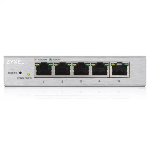 Коммутатор ZYXEL Smart GS1200-5 5x RJ-45 (GS1200-5-EU0101F) фото 2