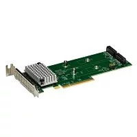 Контроллер Supermicro AOC-SLG4-2H8M2-O