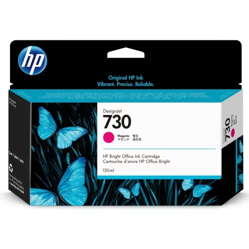 Картридж/ HP 730 130-ml Magenta Ink Cartridge (P2V63A)