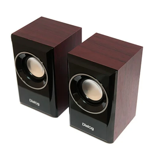 Dialog Stride AST-15UP CHERRY - акустические колонки 2.0, 6W RMS, вишневые, питание от USB фото 2
