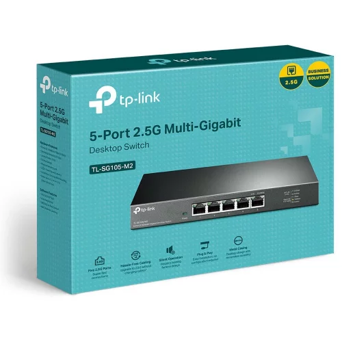 Коммутатор TP-Link TL-SG105-M2 (TL-SG105-M2) фото 4