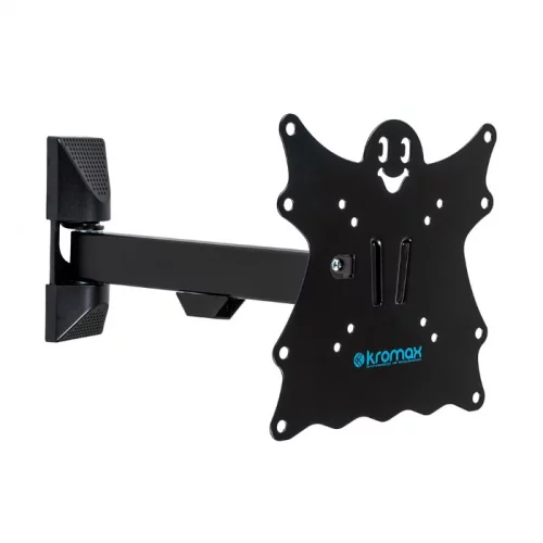 Кронштейн Kromax CASPER-203 (20175) (20175) Кронштейн Kromax CASPER-203 настенный для LED/LCD телевизоров 20-43, наклон +5°/-15°, поворот 180°, вращение +5°/-5°, max VESA 200x200, от стены 57-307 мм, до 30 кг, черный (20175)