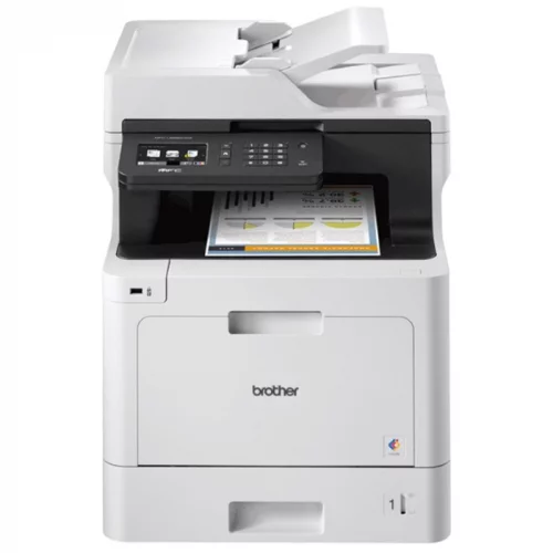Лазерное цветное МФУ Brother MFC-L8690CDW (A4, 512 Мб, duplex, RJ-45, WiFi, USB, fax) (MFCL8690CDWR1) фото 2