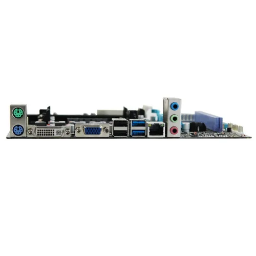 Материнская плата Esonic A88F2AL2, Socket FM2+, AMD A88, 2xDDR3-2133, D-SUB, DVI, 1xPCI-Ex16x, 1xPCI, 4xSATA3, 6 Ch Audio, Lan, 4xUSB3.0, 6xUSB2.0, 2xPS/ 2, mATX, RTL {20} (A88F2AL2-A1) фото 3