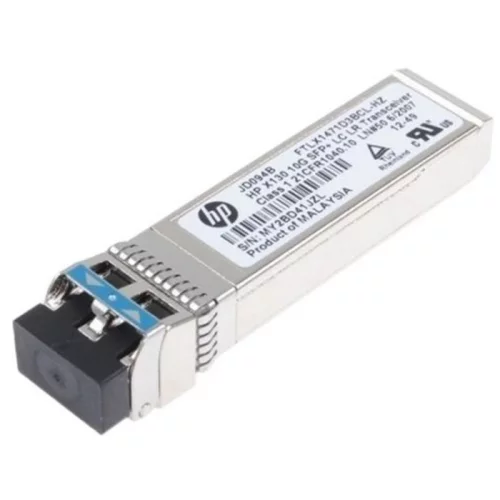 Трансивер HPE Aruba 10G SFP+ LC SR, 300 м, MMF XCVR (J9150D)