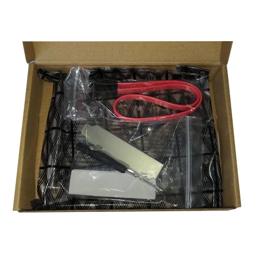 ORIENT C301E, Переходник PCI-Ex4->NGFF (M.2) M-key PCI-E SSD + SATA->NGFF (M.2) B-key SSD, тип 2230/ 2242/ 2260/ 2280/ 22110, SATA кабель и 2 планки крепления в комплекте (31129) фото 3