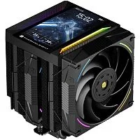 Thermalright Кулер Peerless Assassin Vision 120 MAX ARGB Black LGA115X/1200/1700/1851AM4/AM5 (Dual Tower, 2x120mm ARGB PWM Fan, медное основание, 6 тепл. трубок 6мм) / TRPA120VMAB