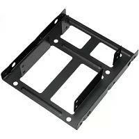 Салазки для установки HDD/ SSD 2.5" в отсек 3.5" Gembird, металл, пакет (MF-22535M)