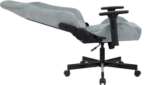 Кресло игровое Knight N1 Fabric серо-голубой Light-28 с подголов. крестов. металл (KNIGHT N1 SKY) фото 11