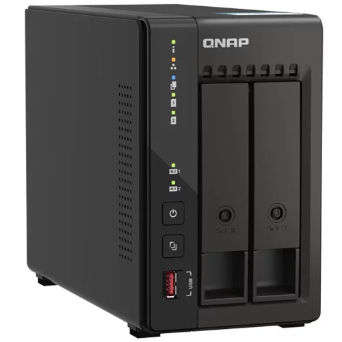 Сетевое хранилище без дисков/ SMB QNAP TS-253E-8G NAS, 2-tray w/o HDD. 2xHDMI-port. 4-core Celeron J6412 2-2.6 GHz, 8GB DDR, 2x2.5Gb LAN, 2 x M.2 2280 PCIe Gen 3 x2, 2x USB 3.2 Gen 2 (10Gbps) Port, 2x USB 2.0 port фото 4