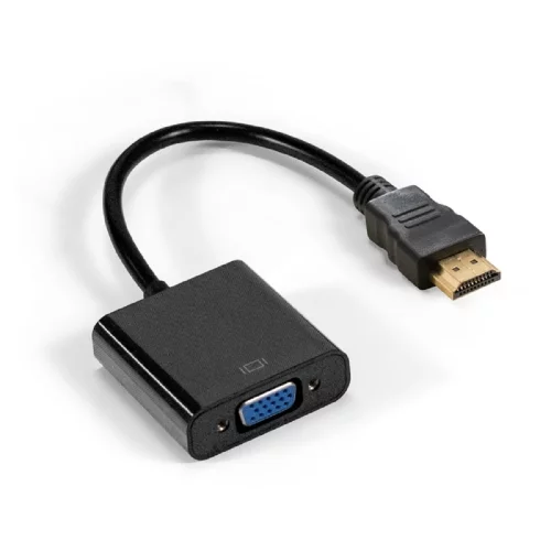 Exegate EX294717RUS Кабель-переходник HDMI-VGA ExeGate EX-HDMIM-VGAF-0.2 (19M/ 15F, 0,2м)