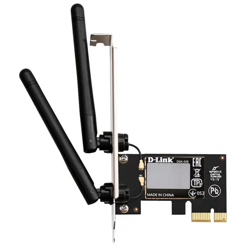 Сетевой адаптер D-Link DWA-548 PCIe 10 шт. (DWA-548/ 10/ C1A) (DWA-548/10/C1A) фото 4