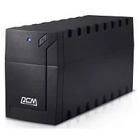 Источник бесперебойного питания (черный)/ Powercom RPT-800AP 480W 3*IEC320, USB, RJ-45