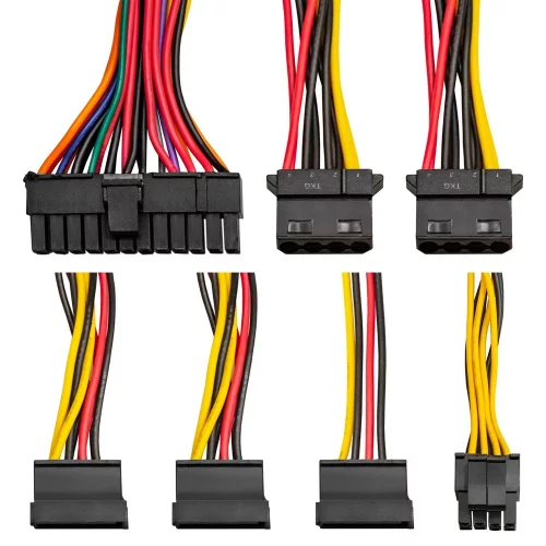Exegate EX244552RUS Блок питания 350W Exegate UN350, ATX, 12cm fan, 24+4pin, 4*SATA, 1*FDD, 1*IDE фото 4