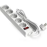 Exegate EX279361RUS Удлинитель ExeGate EC-5-1.8W (5 розеток, 1.8м, евровилка, белый) Exegate EX279361RUS Удлинитель ExeGate EC-5-1.8W (5 розеток, 1.8м, евровилка, белый)