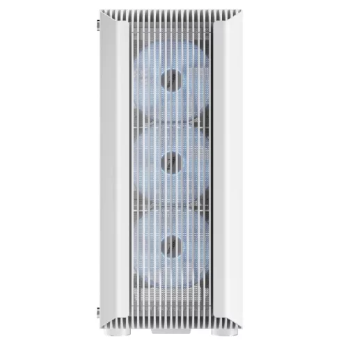 Корпус 1STPLAYER BULLET HUNTER H6 ARGB White / ATX / 4x120mm ARGB fans / H6-WH-4F7-W фото 3