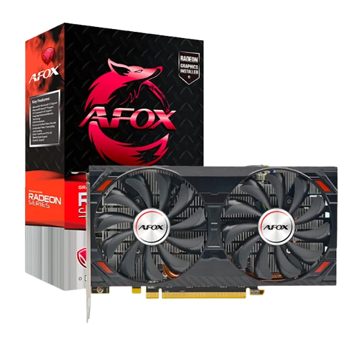 Видеокарта Afox RX5500 8GB GDDR6 128bit 2xDP HDMI 2FAN RTL (AFRX5500-8GD6H4)
