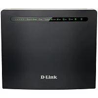 Маршрутизатор/ DWR-980 AC1200 Wi-Fi LTE Router, 1000Base-T WAN, 4x1000Base-T LAN, 2x3dBi detachable LTE antennas, 4x4dBi internal Wi-Fi antennas, SIM slot, 2xFXS+DSL+USB ports, VDSL2 support (DWR-980/4HDA1E)