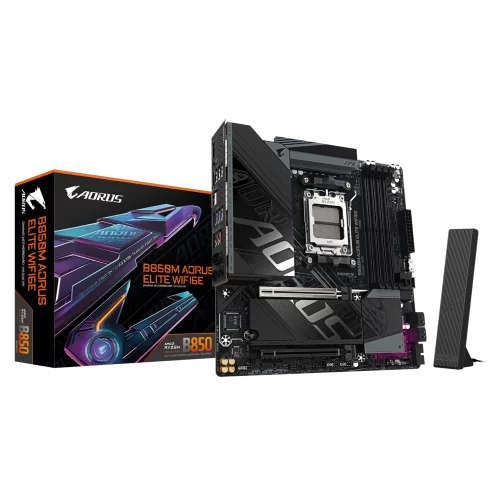 Материнская плата Gigabyte B850M AORUS ELITE WIFI6E, RTL