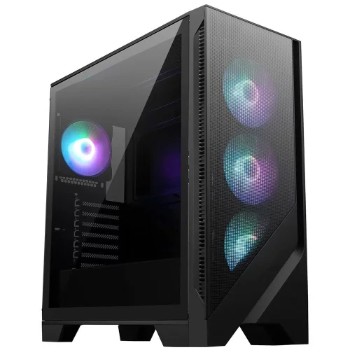 Корпус для Компьютер MSI MAG FORGE 320R AIRFLOW, Global, 2xUSB 3.2 Gen 1, 4x120mm ARGB Fan, ESD ARGB Control Board, Tempered (306-7G23R29-HH9)