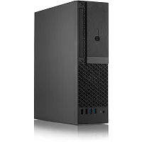 Корпус с блоком питания 300Вт./ Foxline FL-1001 mATX case, black, w/PSU TFX 300W, w/2xUSB2.0+2xUSB3.0, w/1xcombo audio, w/pwr cord, w/ 8cm FAN (FL-1001-TFX300S)
