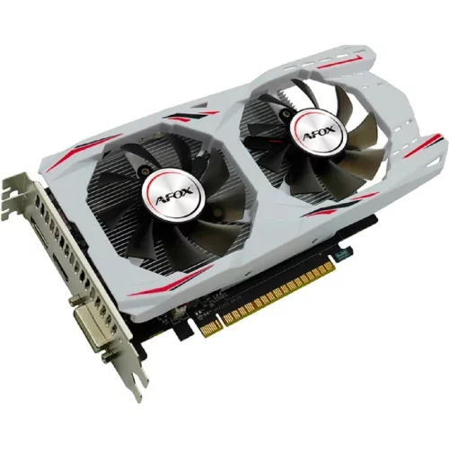 Видеокарта AFOX GTX1050Ti 4GB GAMING GDDR5 128Bit DP/DVI/HDMI ATX Dual Fan (AF1050TI-4096D5H7-V8/H2-V6) RTL фото 3