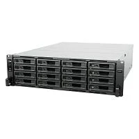 Система хранения данных Synology Rack 3U QC3,35GhzCPU/ 8Gb(32)/ RAID0,1,10,5,6/ 16hot plug (3,5' or 2,5')/ upto 28hp with RX1225RP/ 2xUSB3.2/ 2xGbE/ 1x10GbE (1xExp.)/ iSCSI/ 2xPS/ no rail/ 1YW repl RS2821RP+ (RS2825RP+)
