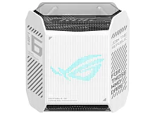 ASUS ROG GT6(W-1-PK)/ / 1 access point / 802.11ax, 574 + 4804Mbps, 2,4 + 5 gGz, white; 90IG07F0-MU9A30