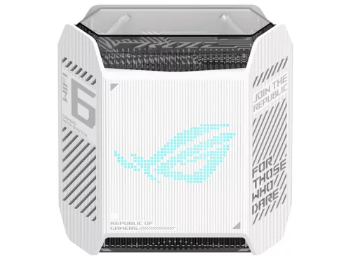 ASUS ROG GT6(W-1-PK)/ / 1 access point / 802.11ax, 574 + 4804Mbps, 2,4 + 5 gGz, white; 90IG07F0-MU9A30