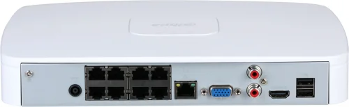 DAHUA DHI-NVR4108-8P-EI 8-канальный IP-видеорегистратор c PoE, 4K, H.265+, видеоаналитика, входящий поток до 256Мбит/ с, 1 SATA III до 16Тбайт фото 3
