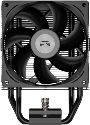 Кулер для процессора PCCooler R300 BK S115X/1200/1700/1851/AM4/AM5 (TDP 150W, 92mm Fan, 3 тепловые трубки 6мм, 800-2200RPM, 18-30dBa)