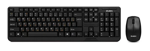 Беспроводной набор клавиатура+мышь SVEN Comfort 3300 Wireless (SV-03103300WB)