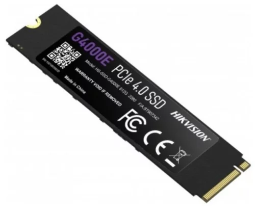 Накопитель SSD Hikvision PCI-E 4.0 x4 1Tb HS-SSD-G4000E/ 1024G HS-SSD-G4000E/ 1024G Hiksemi G4000E M.2 2280 (HS-SSD-G4000E/1024G)