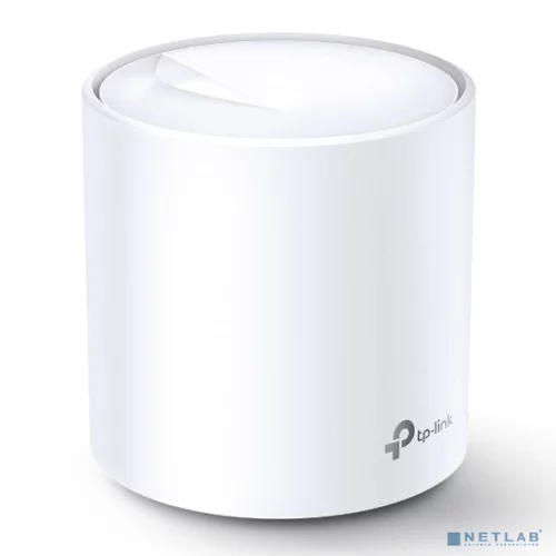 Точка доступа Wi-Fi TP-LINK Deco X20(1-pack) AX1800 Домашняя Mesh Wi-Fi 6 система, 1 устройство (052294)