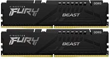 Память оперативная/ Kingston 16GB 5600MT/s DDR5 CL36 DIMM (Kit of 2) FURY Beast Black EXPO (KF556C36BBEK2-16)