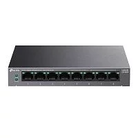 TP-Link LS108GP, Настольный коммутатор с 8 гигабитными портами PoE+, 802.3af/at, бюджет PoE — 62 Вт, до 250 метров