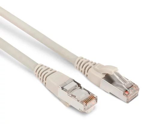 Патч-корд Hyperline PC-LPM-STP-RJ45-RJ45-C6-0.5M-LSZH-GY PC-LPM-STP-RJ45-RJ45-C6-0.5M U/ FTP инд. экран пар RJ-45 вил.-вилка RJ-45 кат.6 0.5м серый LSZH (уп.:1шт) 26AWG