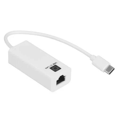 5bites Кабель-адаптер UA3C-45-08WH USB3.1 / RJ45 100MB / WHITE фото 2