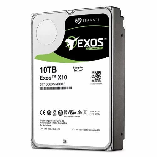 Жесткий диск/ HDD Seagate SATA 10TB Enterprise (Helium) 7200 6Gb/s 256Mb (clean pulled) 1 year warranty (ST10000NM0016)