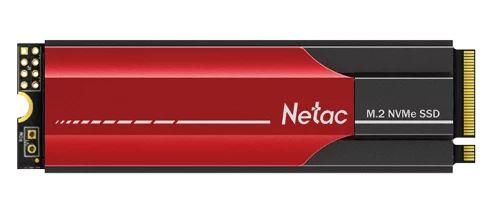 Netac SSD N950E Pro 1TB PCIe 3 x4 M.2 2280 NVMe 3D NAND, R/ W up to 3350/ 2800MB/ s, TBW 800TB, 1024MB DRAM buffer, with heat sink, 5y wty (NT01N950E-001T-E4X)