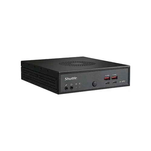 Платформа мини ПК Shuttle 1,3L AI PC DN11H Ultra 5 125H, 2 x DDR5 SODIMM,HDMI 2.0 x 2+ DisplayPort x 2, 120W PSU, VESA (74R-DN11H-004-SHU-001) фото 3