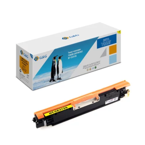 Картридж G&G 126A, желтый / 1000 страниц для HP LJ CP1025 (GG-CE312A)