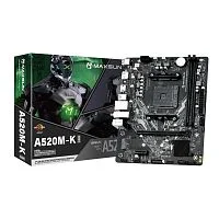 MAXSUN MS-Challenger A520M-K WIFI (Socket AM4, mATX, 4*DDR4(64Gb), DP/HDMI, 3*SATA3, 1*M.2, 1*PCIEx16/1*PCIEx1, 4*USB2.0, 2*USB 3.0, LAN 1*1G, Bluetooth, Wi-Fi 802.11ac, RTL)