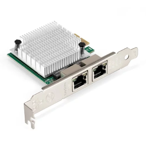 Exegate EX296210RUS Сетевой адаптер ExeGate EXE-562 (PCI-E x1 v2.0, 2xRJ45, UTP 10/ 100/ 1000Mbps, Realtek Chipset RTL8111F)