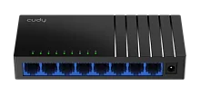 Коммутатор/ 8-Port Gigabit Desktop Switch, 8 10/100/1000M RJ45 Ports, IGMP Snooping, Loop Detection/Prevention, 802.1p/DSCP QoS, Desktop Plastic Case, Power Saving, Plug & Play (GS108D)
