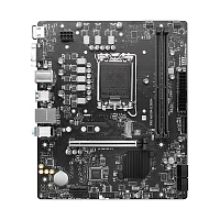 Материнская плата/ MB MSI INTEL H610 s1700, 2xDDR4(64GB), D-SUB/HDMI 1.4, 1xPCIe 4.0x16, 1xPCIe 3.0, 1xLAN, 4xSATA 6Gb/s, 1xM.2, 2xUSB 3.2, 4xUSB 2.0, 1xPS/2, mATX (PRO H610M-E DDR4)
