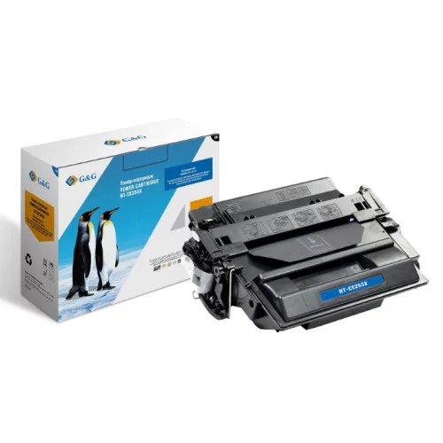 Тонер-картридж G&G NT-CE255X черный 12500 страниц для HP LJ Enterprise MFP M525c/ P3015n/ LJ Pro M521dn MFP