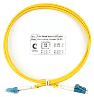 Cabeus FOP(d)-9-LC-LC-1,5m Шнур оптический duplex LC-LC 9/ 125 sm 1,5м LSZH