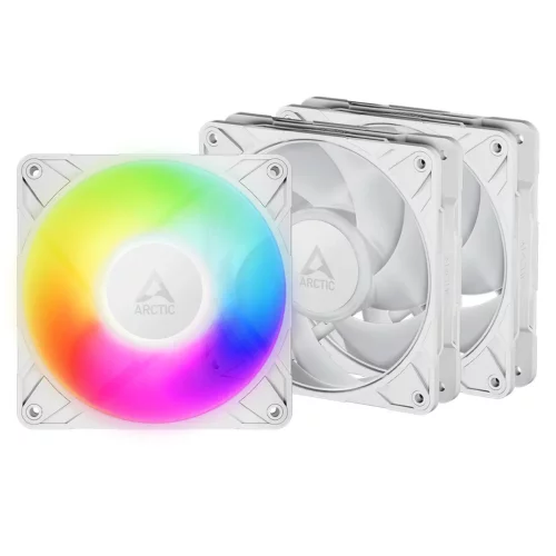 Вентилятор для процессора Arctic Cooling Вентилятор корпусной ARCTIC P12 Pro A-RGB (White) - 3 Pack- retail (ACFAN00326A)