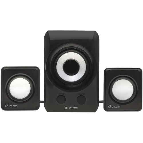 Колонки Oklick OK-420 2.1 черный 11Вт (HS-35 BLACK)